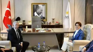 Akşener, Mansur Yavaş ile görüştü