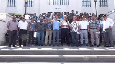 Belediye İş Hatay Şubesi, AKP'li Belediye Meclis Üyelerini Protesto Etti: Muhalefetin Elindeki Belediyeleri Çalışmaz Hale Getirmek Ucuz Siyaset...