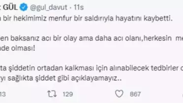 Gaziantep Valisi Gül, öldürülen doktor Ekrem Karakaya hakkındaki paylaşımıyla infial yarattı! 'Bu olay sağlık terörüdür' diyerek eleştirildi