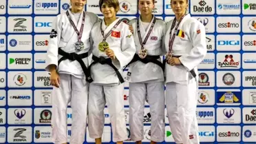 Kastamonu Üniversitesi'nden öğrencilerinden Avrupa Judo Kupasında 2 madalya