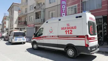 Konya'da apartman boşluğuna düşen kadın öldü