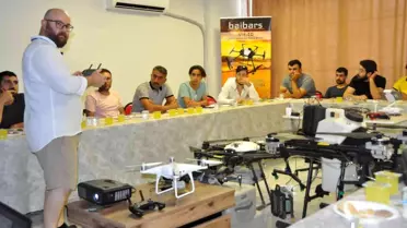 Mardin'de çiftçiler insansız hava aracı pilotu olmak için eğitiliyor