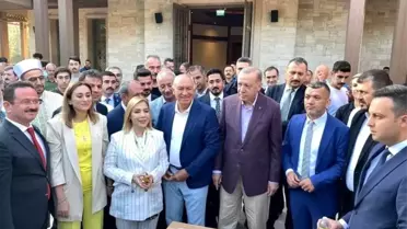 Cumhurbaşkanı Erdoğan, Muğla'da partililerle bayramlaştı
