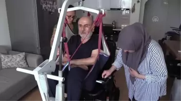ALS hastası profesör yüksek moralle hayata tutunuyor