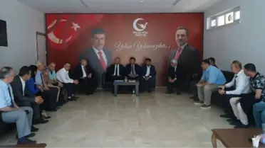 Milli Yol Partisi, vatandaşlarla bayramlaştı