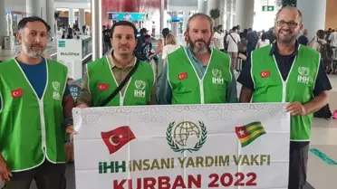 İHH'nın kurban çalışmaları için Togo'da bulunan ekibi kaza geçirdi