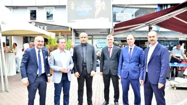 Terme'de bayramlaşma töreni