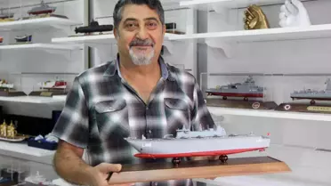 Kendi donanmasını kurdu... Tek amacı Deniz Kuvvetleri'ni tanıtmak