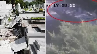 Yahudi mezarlığını tahrip eden 5 çocuk, mermerleri oyun amaçlı kırdıklarını ileri sürdü