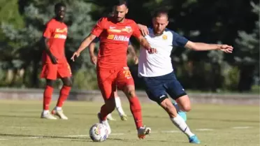 Kayserispor, hazırlık maçında MKE Ankaragücü ile berabere kaldı