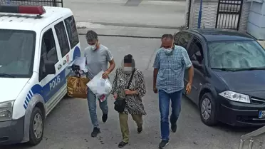 Mağazadan elbise çalan kadın suçüstü yakalandı