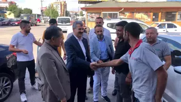 AK heyet esnaf ve vatandaşları dinledi