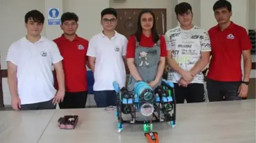 MESLEK LİSELİLER, İNSANSIZ SU ALTI ARACIYLA TEKNOFEST'E HAZIR