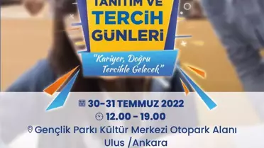 Ankara Büyükşehir Belediyesi 'Üniversite Tanıtım ve Tercih Günleri' Düzenleyecek
