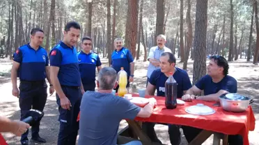 Aydos Ormanı'nda yangınlara karşı denetim yapıldı