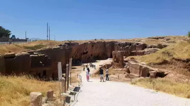 Sıcaklar arttı, Dara Antik Kenti'ne ziyaretçi azaldı