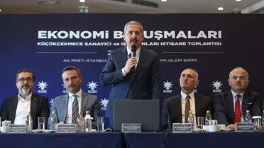 Hazine ve Maliye Bakan Yardımcısı Mahmut Gürcan, Küçükçekmece'de iş insanlarıyla buluştu Açıklaması