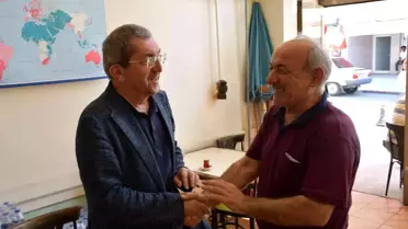 Başkan Vergili esnafların derdini dinliyor