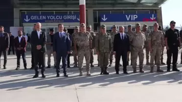 ŞEHİT UZMAN ÇAVUŞ REMZİ NİŞAN İÇİN YÜKSEKOVA'DA TÖREN DÜZENLENDİ