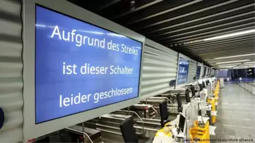 Lufthansa grevi: Almanya'da havalimanlarına sessizlik çöktü