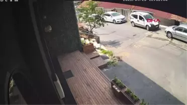  SARIYER'DE ORTALIĞI BİRBİRİNE KATAN SÜRÜCÜ KAMERADA
