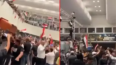 Irak'ta iki farklı Şii grup çatışma arefesinde! Başbakan El-Kazımi işgal altındaki parlamento binasını terk etmelerini istedi