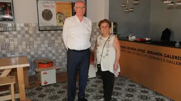 'Odunpazarı Şehrin Ateşi Seramik Galerisi' Açıldı