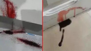 Yeni evlerinin duvarından kan sızıyor! Gözlerine uyku girmiyor