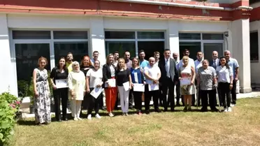 Tapu personellerine başarı belgesi