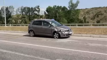 Samsun'da tır ile çarpışan otomobildeki 2 kişi yaralandı
