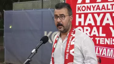 Antalyaspor'un 'Efsane' isimler anısına düzenlenen ayak tenisi turnuvası başladı