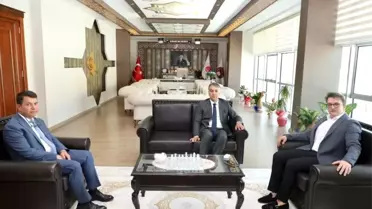Vali Çağatay'dan Başsavcı Karakoca'ya ziyaret