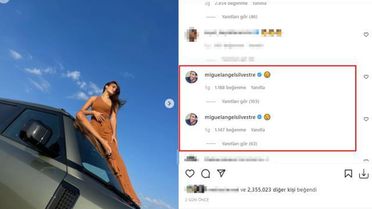 Dünyaca ünlü oyuncu Miguel Angel Silvestre'den Hande Erçel'e yakın markaj