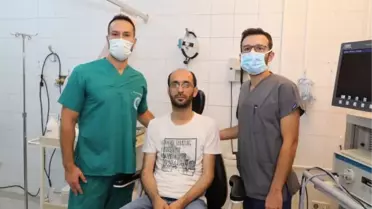 Gırtlağından yumruk büyüklüğünde kitle çıktı, dünyada ilk oldu