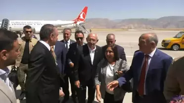 Kılıçdaroğlu, Şırnak'ta 'Hak, Hukuk, Adalet' Sloganları ile Karşılandı
