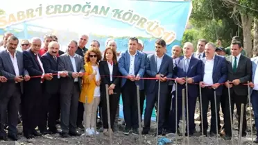 'Kura Nehri Sabri Erdoğan Köprüsü'nün temeli atıldı