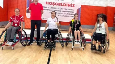 Torku Şekerspor'un paralimpik sporcusu Emine Seçkin'den altın madalya