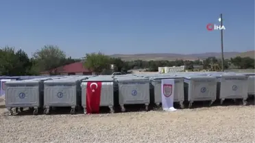 Yıldızeli'ne 235 adet çöp konteyneri alındı