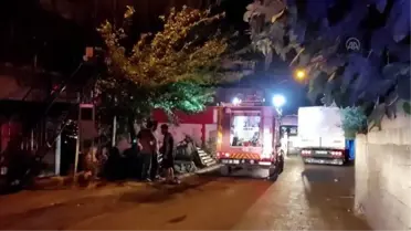 Kahramanmaraş'ta evde çıkan yangında anne ve oğlu yaralandı