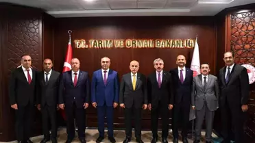 Kilis heyeti, Bakan Kirişci ile bir araya geldi