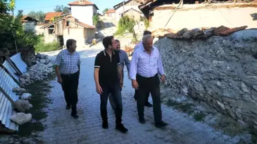 Ahiler köyünde selin yaraları sarılıyor