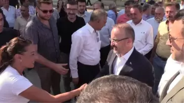 AK Parti Grup Başkanvekili Turan, Ayvacık'ta doğal gaz ilk kazı töreninde konuştu Açıklaması