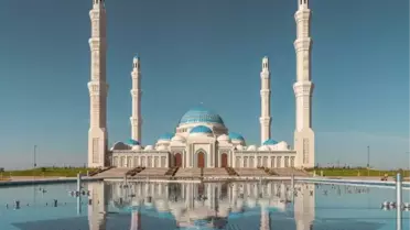 Guinness'e aday Nur Sultan Büyük Camii açılıyor