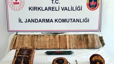 Kırklareli'de el yazması İncil ve Tevrat ele geçirildi