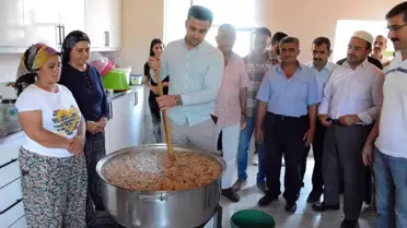 Yedisu Kaymakamı Kaya, aşure günü etkinliğine katıldı