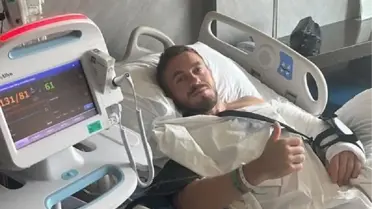 Kolu kırılan Visca ameliyat oldu