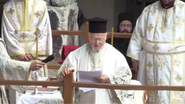 'Meryem Ana'nın göğe yükseliş günü' ayini - Fener Rum Patriği Bartholomeos