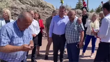 TDP Genel Başkanı Sarıgül, Hacı Bektaş Veli Müzesi ve Türbesi'ni ziyaret etti