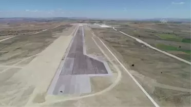 Yozgat Havalimanı'nda altyapı çalışmalarının yüzde 90'ı tamamlandı