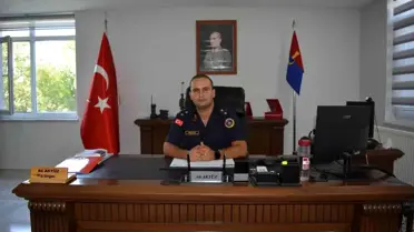 Bigadiç İlçe Jandarma Komutanı Üsteğmen Ali Akyüz görevine başladı.